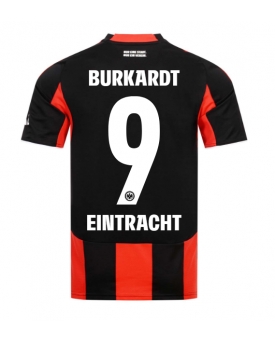 Eintracht Frankfurt Jonathan Burkardt #9 Maglia Gara Casa Repliche 2025-26 Maniche Corte